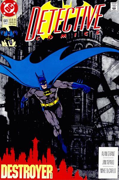 Cover for Detective Comics (DC, 1937 series) #641 [Direct]