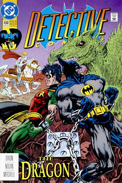 Cover for Detective Comics (DC, 1937 series) #650 [Direct]