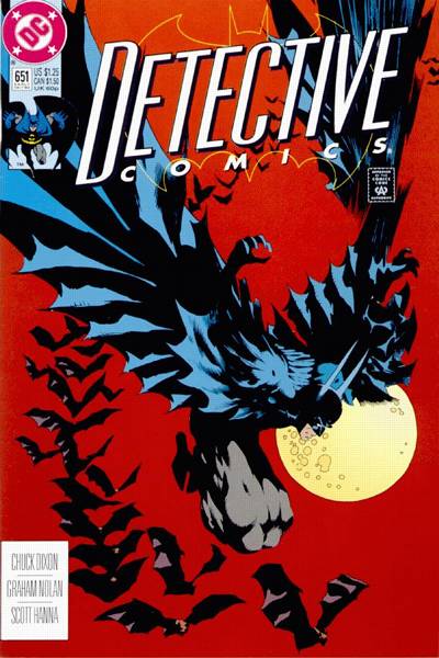 Cover for Detective Comics (DC, 1937 series) #651 [Direct]