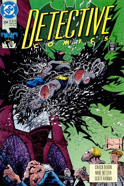 Cover for Detective Comics (DC, 1937 series) #654 [Direct]
