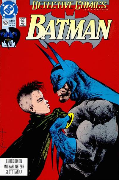 Cover for Detective Comics (DC, 1937 series) #655 [Direct]