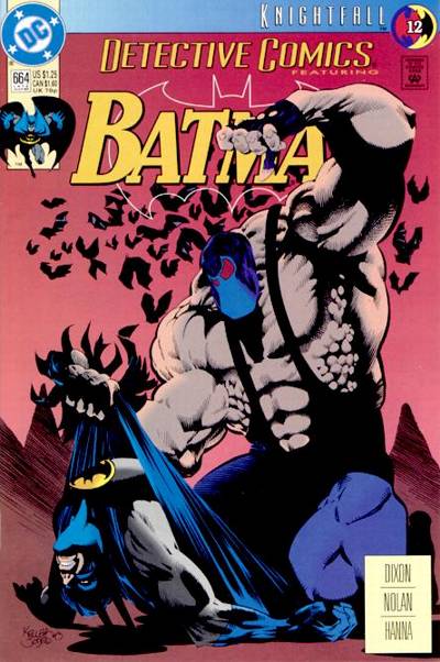 Cover for Detective Comics (DC, 1937 series) #664 [Direct]