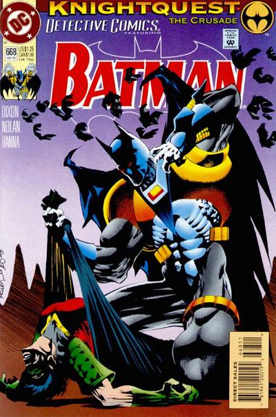 Cover for Detective Comics (DC, 1937 series) #668 [Direct Sales]