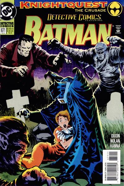 Cover for Detective Comics (DC, 1937 series) #671 [Direct Sales]