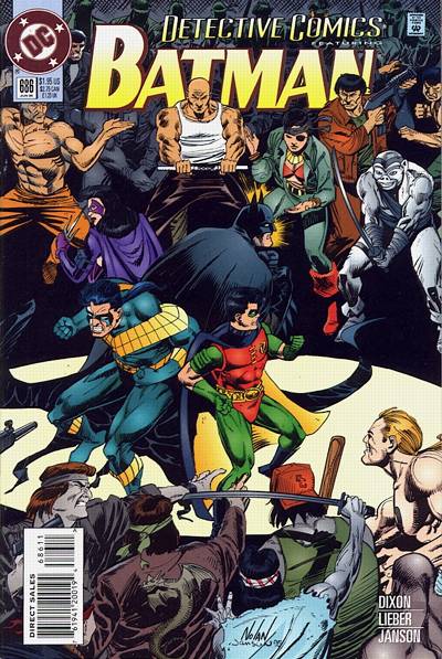 Cover for Detective Comics (DC, 1937 series) #686 [Direct Sales]
