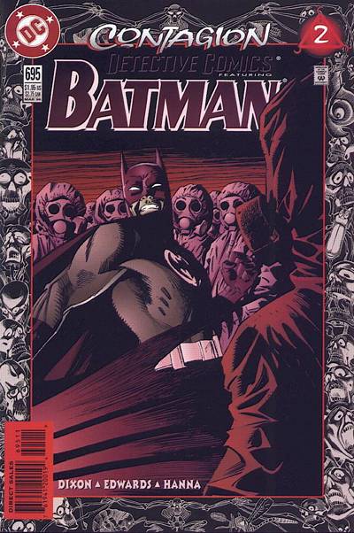Cover for Detective Comics (DC, 1937 series) #695 [Direct Sales]