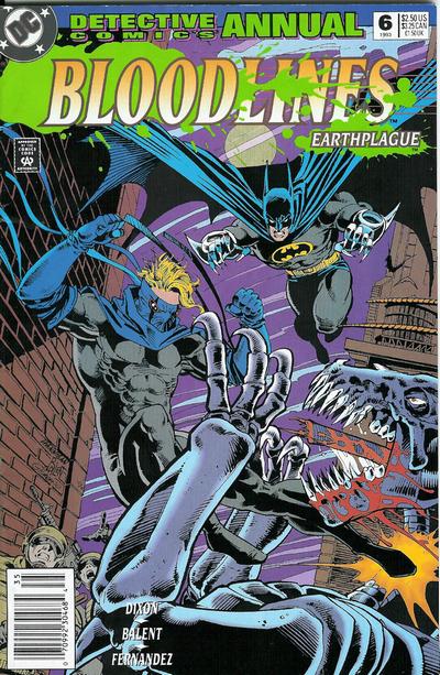 Cover for Detective Comics Annual (DC, 1988 series) #6 [Newsstand]