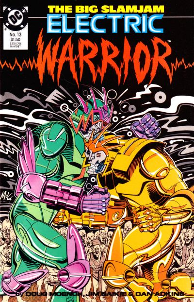 Cover for Electric Warrior (DC, 1986 series) #13