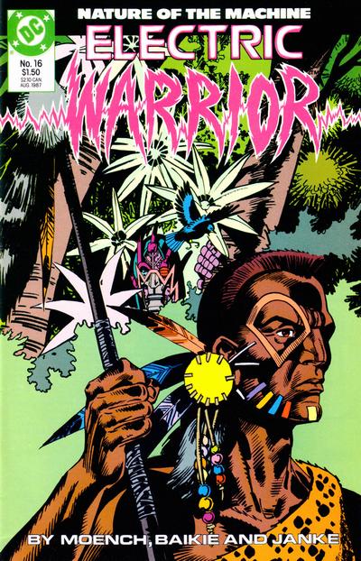 Cover for Electric Warrior (DC, 1986 series) #16