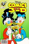 Cover for Disney's Comics in 3-D (Disney, 1992 series) #1 [Newsstand]