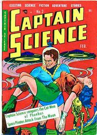 Cover Thumbnail for Captain Science (Youthful, 1950 series) #2