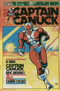 Cover Thumbnail for Captain Canuck (Comely Comix, 1975 series) #5