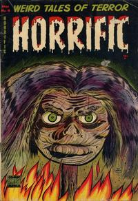 Cover for Horrific (Comic Media, 1952 series) #4