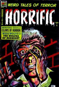 Cover Thumbnail for Horrific (Comic Media, 1952 series) #9