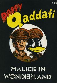 Cover Thumbnail for Daffy Qaddafi (Comics U.S.A., 1986 series) 