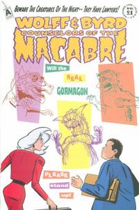 Cover Thumbnail for Wolff & Byrd, Counselors of the Macabre (Exhibit A Press, 1994 series) #21