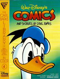 Cover Thumbnail for The Carl Barks Library of Walt Disney's Comics and Stories in Color (Gladstone, 1992 series) #4