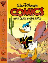 Cover for The Carl Barks Library of Walt Disney's Comics and Stories in Color (Gladstone, 1992 series) #10