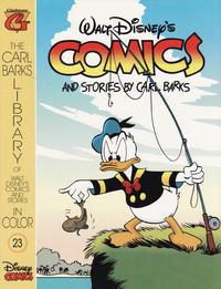 Cover for The Carl Barks Library of Walt Disney's Comics and Stories in Color (Gladstone, 1992 series) #23