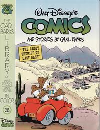 Cover Thumbnail for The Carl Barks Library of Walt Disney's Comics and Stories in Color (Gladstone, 1992 series) #28