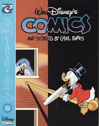Cover for The Carl Barks Library of Walt Disney's Comics and Stories in Color (Gladstone, 1992 series) #29