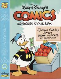 Cover Thumbnail for The Carl Barks Library of Walt Disney's Comics and Stories in Color (Gladstone, 1992 series) #34