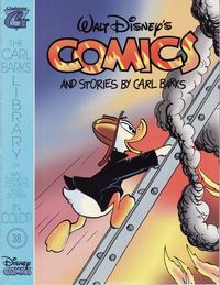 Cover Thumbnail for The Carl Barks Library of Walt Disney's Comics and Stories in Color (Gladstone, 1992 series) #38
