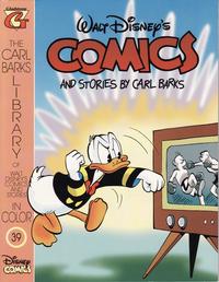 Cover Thumbnail for The Carl Barks Library of Walt Disney's Comics and Stories in Color (Gladstone, 1992 series) #39