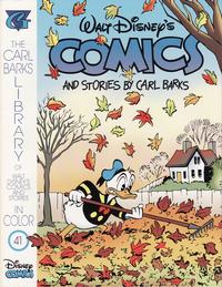 Cover Thumbnail for The Carl Barks Library of Walt Disney's Comics and Stories in Color (Gladstone, 1992 series) #41