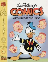 Cover for The Carl Barks Library of Walt Disney's Comics and Stories in Color (Gladstone, 1992 series) #47