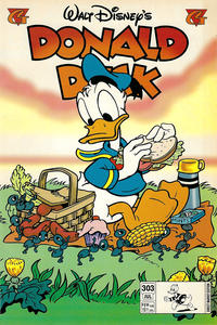 Cover Thumbnail for Donald Duck (Gladstone, 1986 series) #303 [Direct]