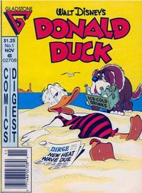 Cover Thumbnail for Donald Duck Comics Digest (Gladstone, 1986 series) #1 [Newsstand]