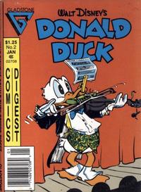 Cover for Donald Duck Comics Digest (Gladstone, 1986 series) #2 [Newsstand]