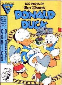 Cover Thumbnail for Donald Duck Comics Digest (Gladstone, 1986 series) #5 [Direct]