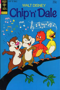 Cover Thumbnail for Walt Disney Chip 'n' Dale (Western, 1967 series) #25 [Gold Key]