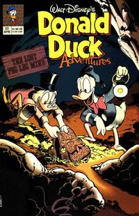 Cover Thumbnail for Walt Disney's Donald Duck Adventures (Disney, 1990 series) #23