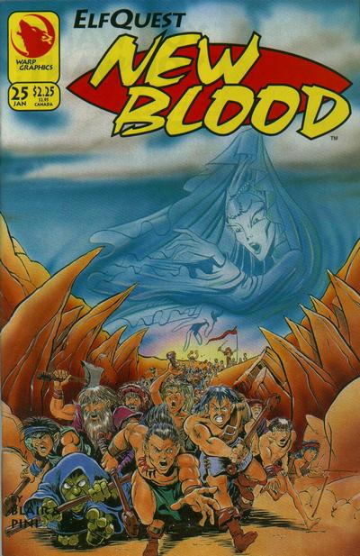 Cover for ElfQuest: New Blood (WaRP Graphics, 1992 series) #25