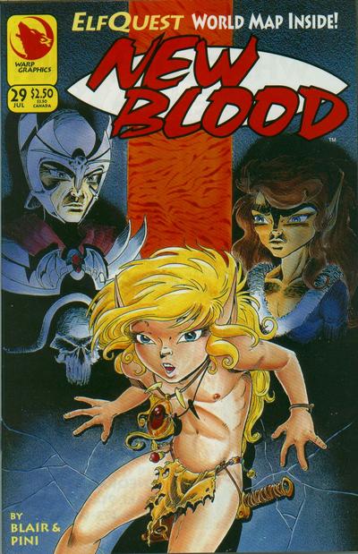 Cover for ElfQuest: New Blood (WaRP Graphics, 1992 series) #29