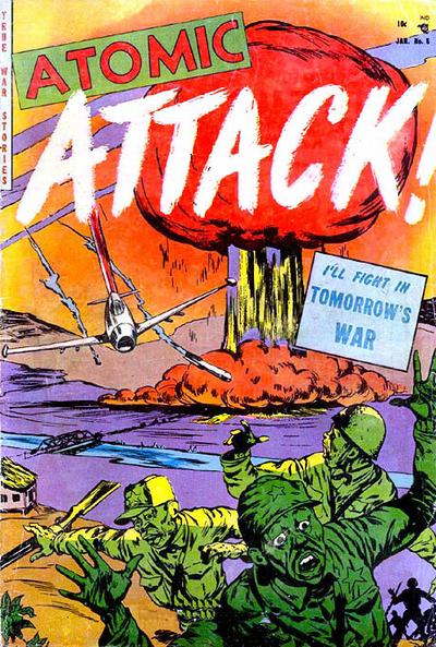 Cover for Atomic Attack (Youthful, 1953 series) #5