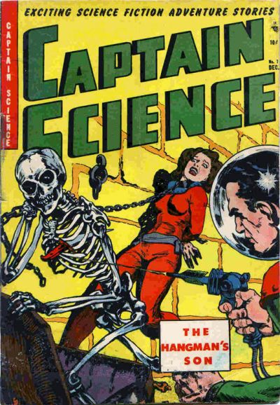 Cover for Captain Science (Youthful, 1950 series) #7