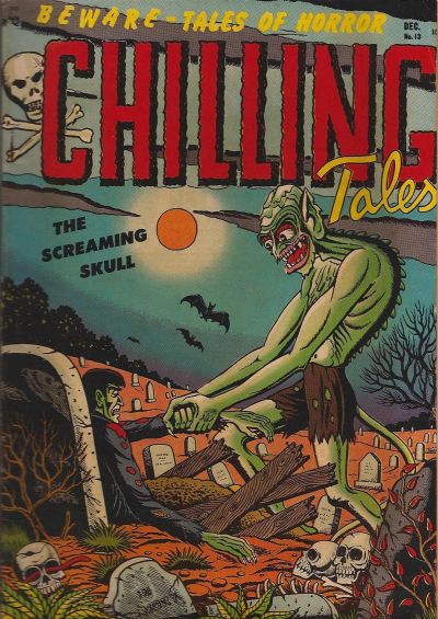 Cover for Chilling Tales (Youthful, 1952 series) #13