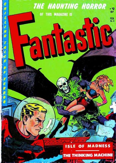 Cover for Fantastic (Youthful, 1952 series) #8