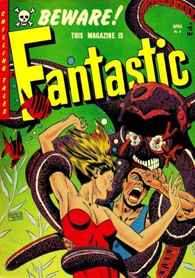 Cover for Fantastic (Youthful, 1952 series) #9