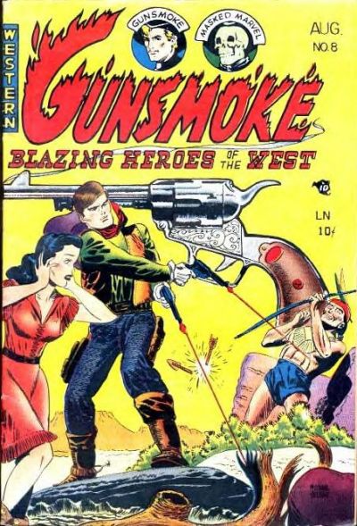 Cover for Gunsmoke (Youthful, 1949 series) #8