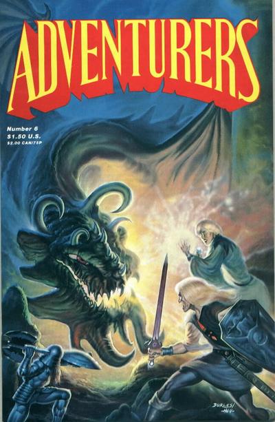 Cover for The Adventurers (Adventure Publications, 1986 series) #6