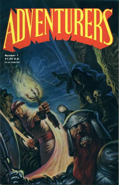 Cover for The Adventurers (Adventure Publications, 1986 series) #7