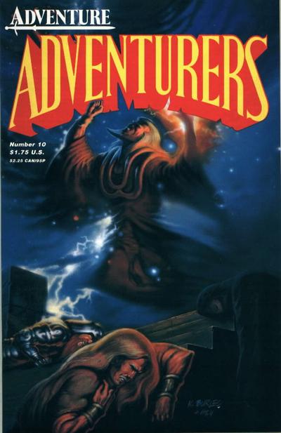 Cover for The Adventurers (Adventure Publications, 1986 series) #10