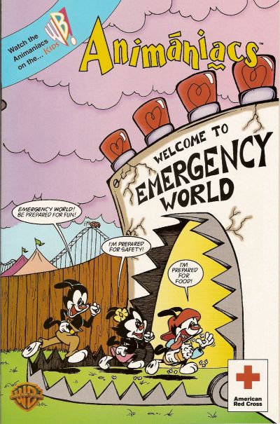 Cover for Animaniacs: Welcome to Emergency World (American Red Cross, 1995 series) #ARC 5064