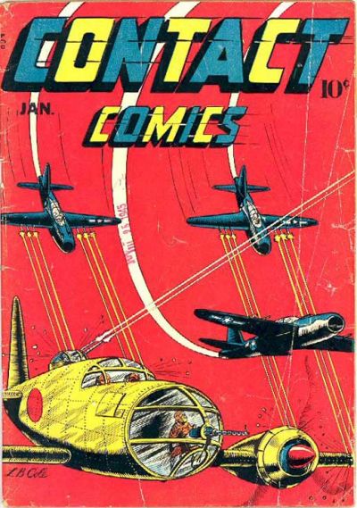 Cover for Contact Comics (Aviation Press, 1944 series) #4