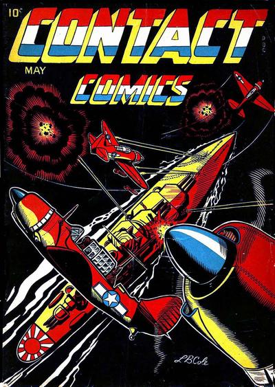 Cover for Contact Comics (Aviation Press, 1944 series) #6